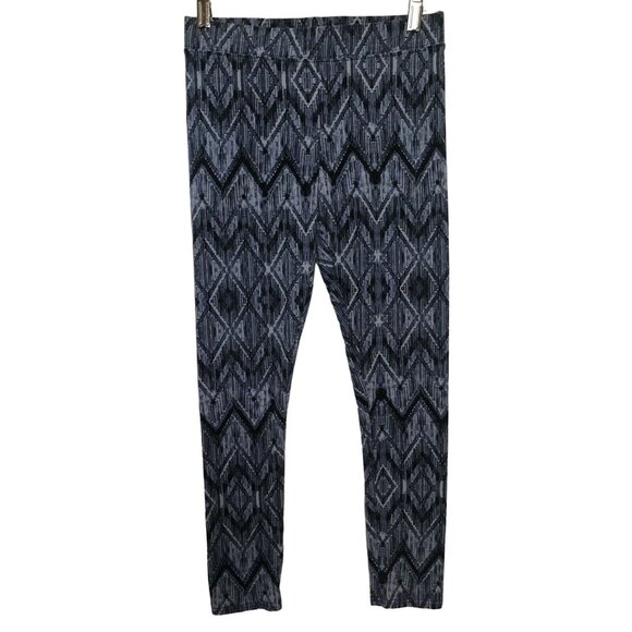 American Eagle Outfitters Pants - American Eagle Hi Rise Leggings Women’s Size Medium Blue Geometric Print
